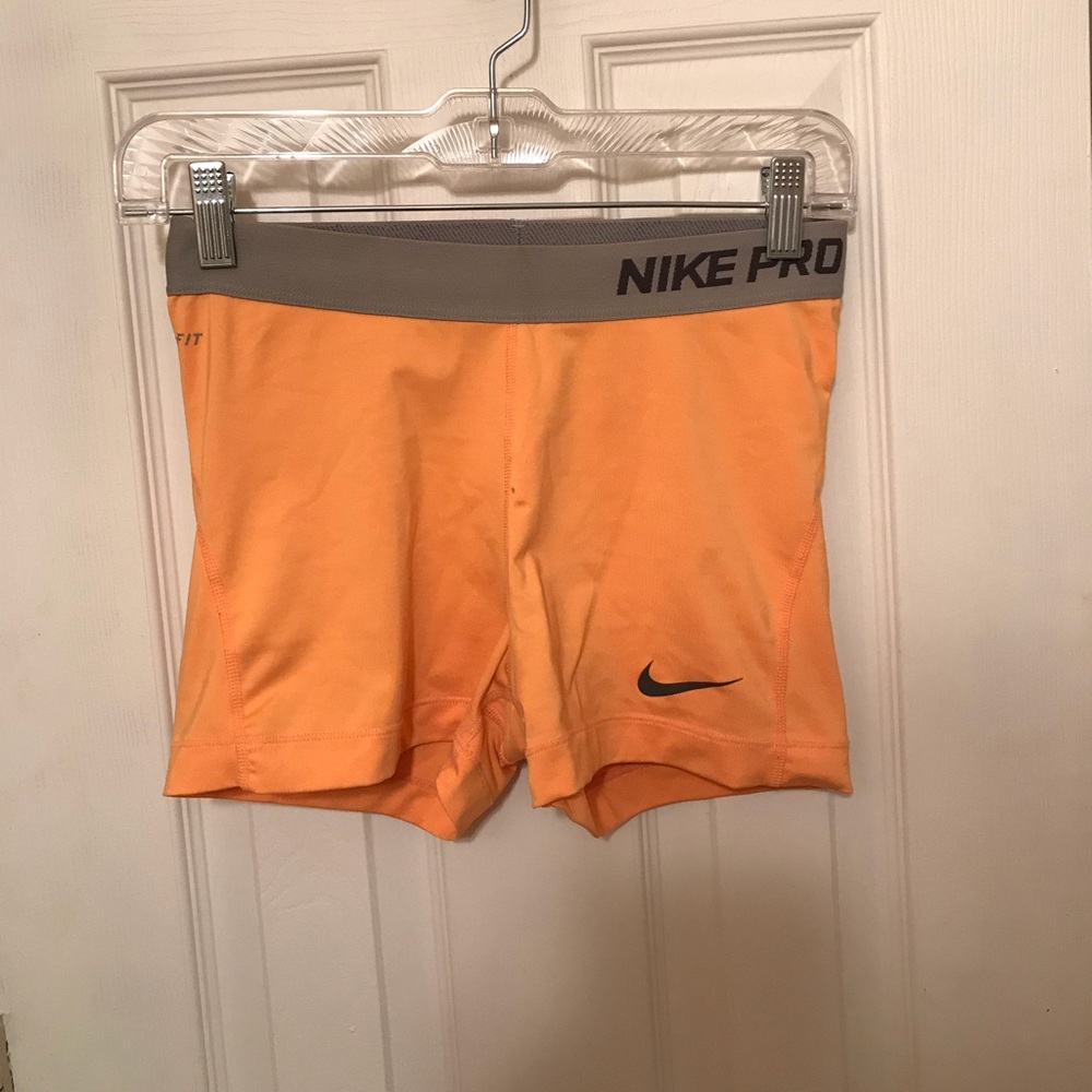Nike dri-fit spandex work out shorts